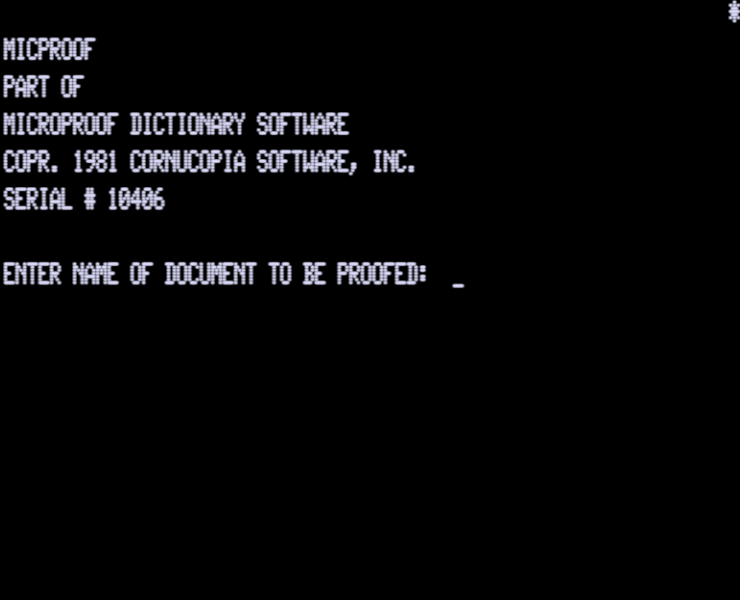 Screen shot